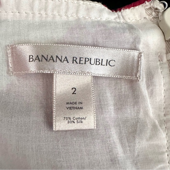 Banana Republic Colorful Geometric Maxi Dress Size 2 - Picture 13 of 16